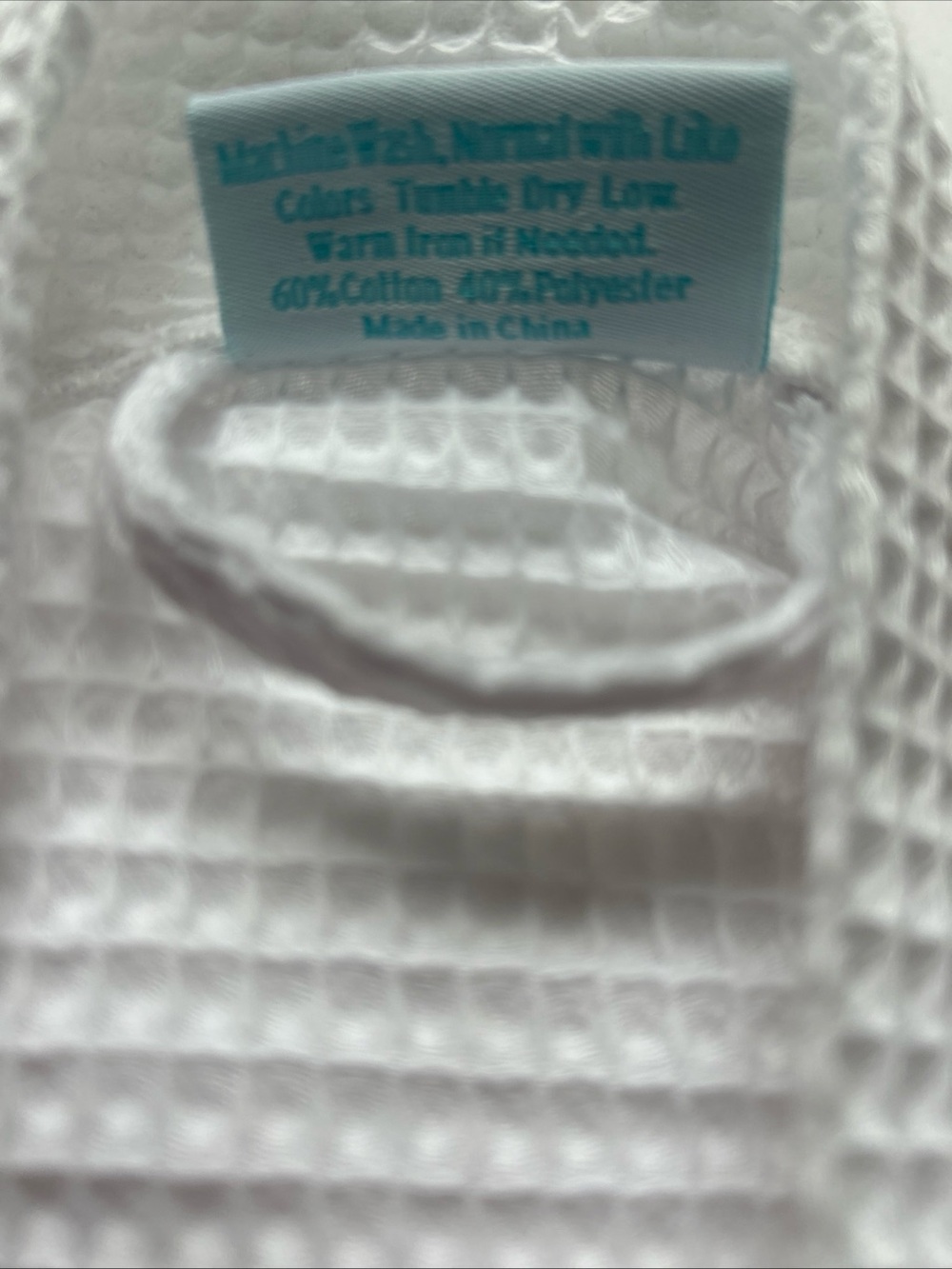 Augusta National Masters White Waffle Weave Spa Robe with Embroidered Patch - Picture 11 of 14